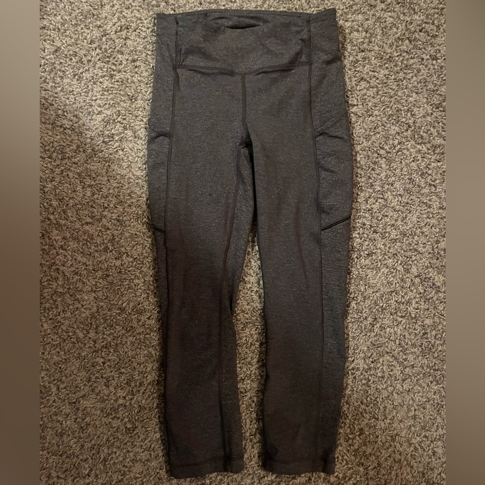 Lululemon Gray Patterned Leggings